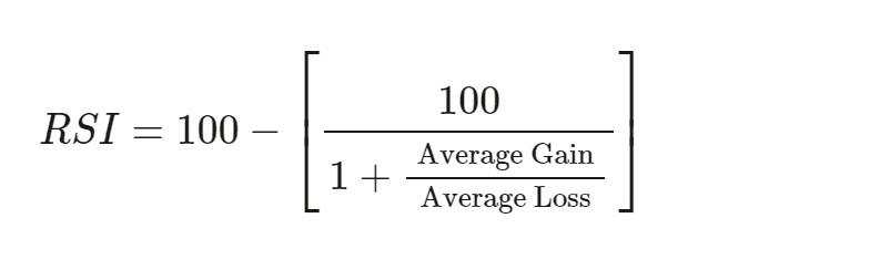 فرمول محاسبه ی RSI
